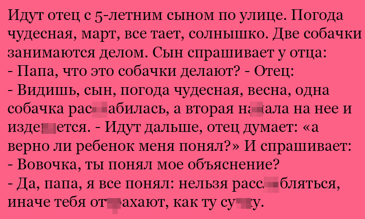 Анекдот про чудесную погоду